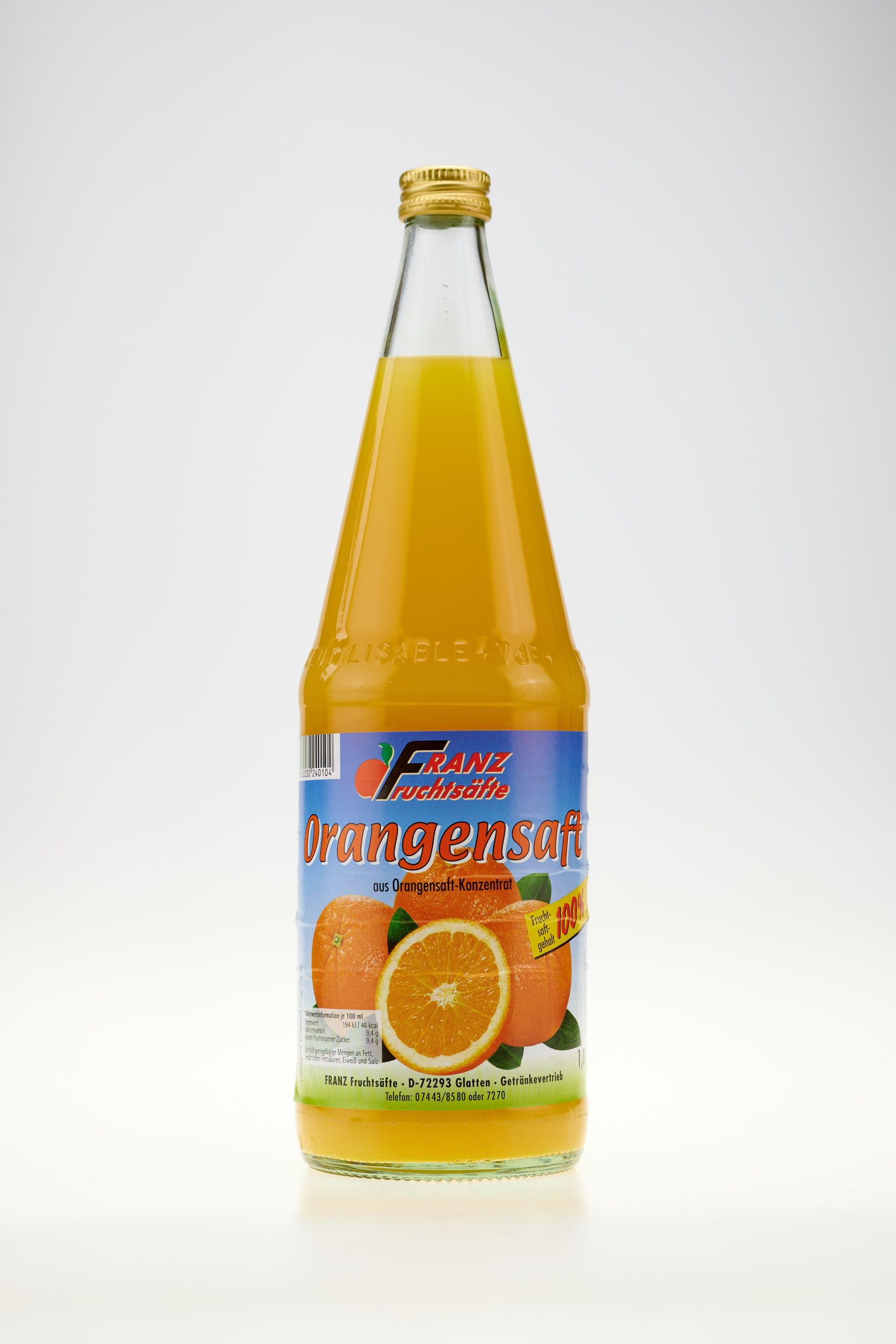 Orangensaft (ausverkauft) – Franz Fruchtsäfte